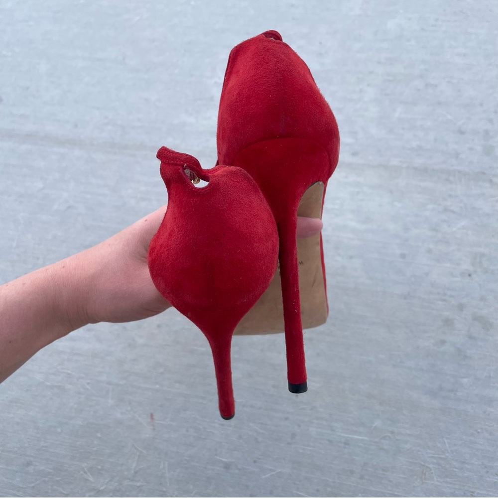 Stuart Weitzman Red Heels - image 7